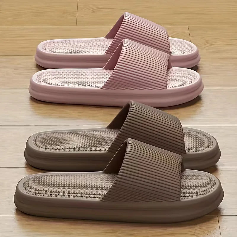 Bad slippers with thick sole