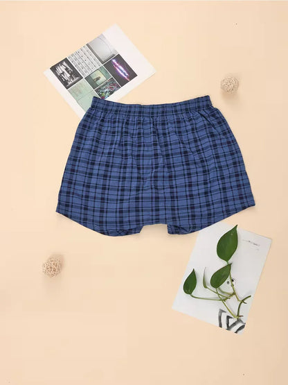 Boxer Shorts with Elastic Waistband