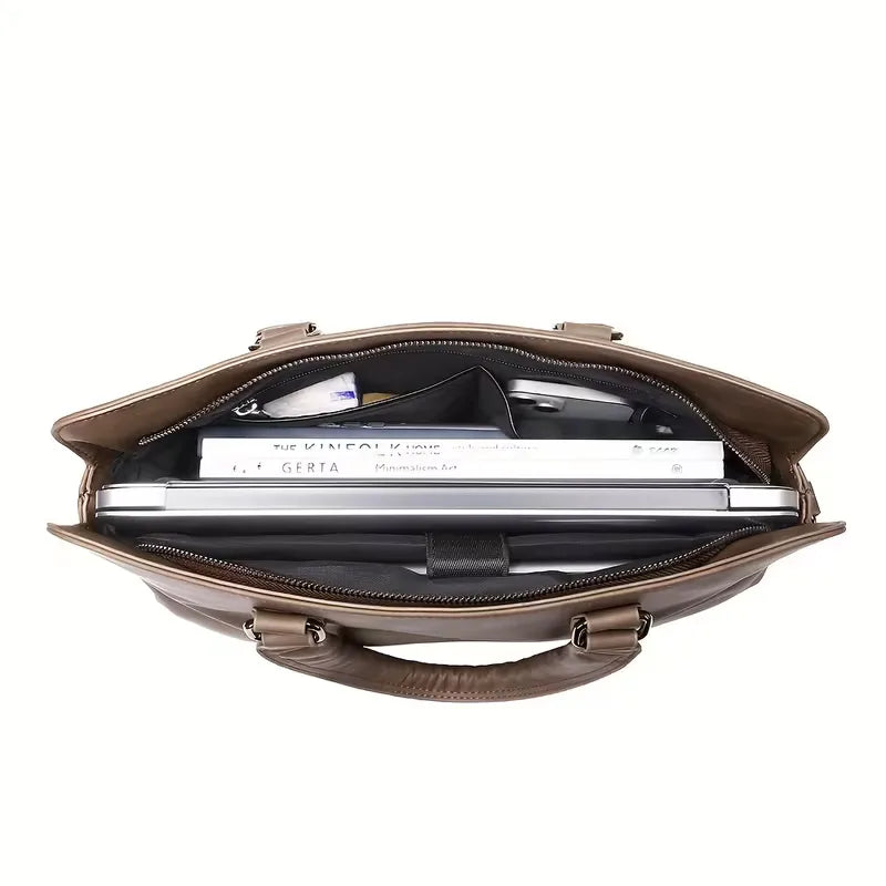 Shoulder Bag Made of Synthetic Leather