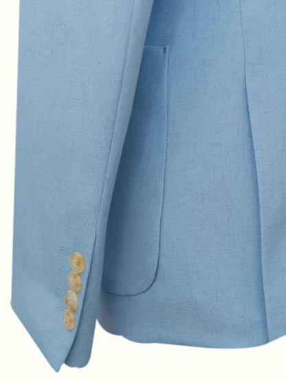 Linen Blazer Slim Fit