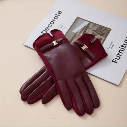 Winter gloves with touchscreen function