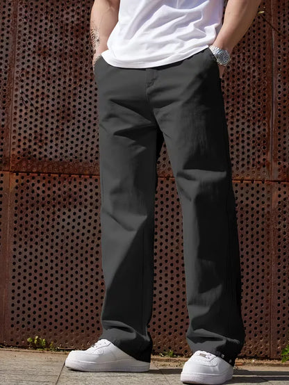 Trousers with Elastic Waistband