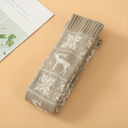 Elin | Elegant Christmas Knee Socks for Women