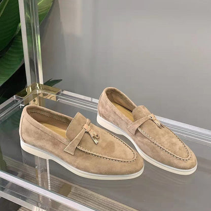 Elin | Suede ladies loafers