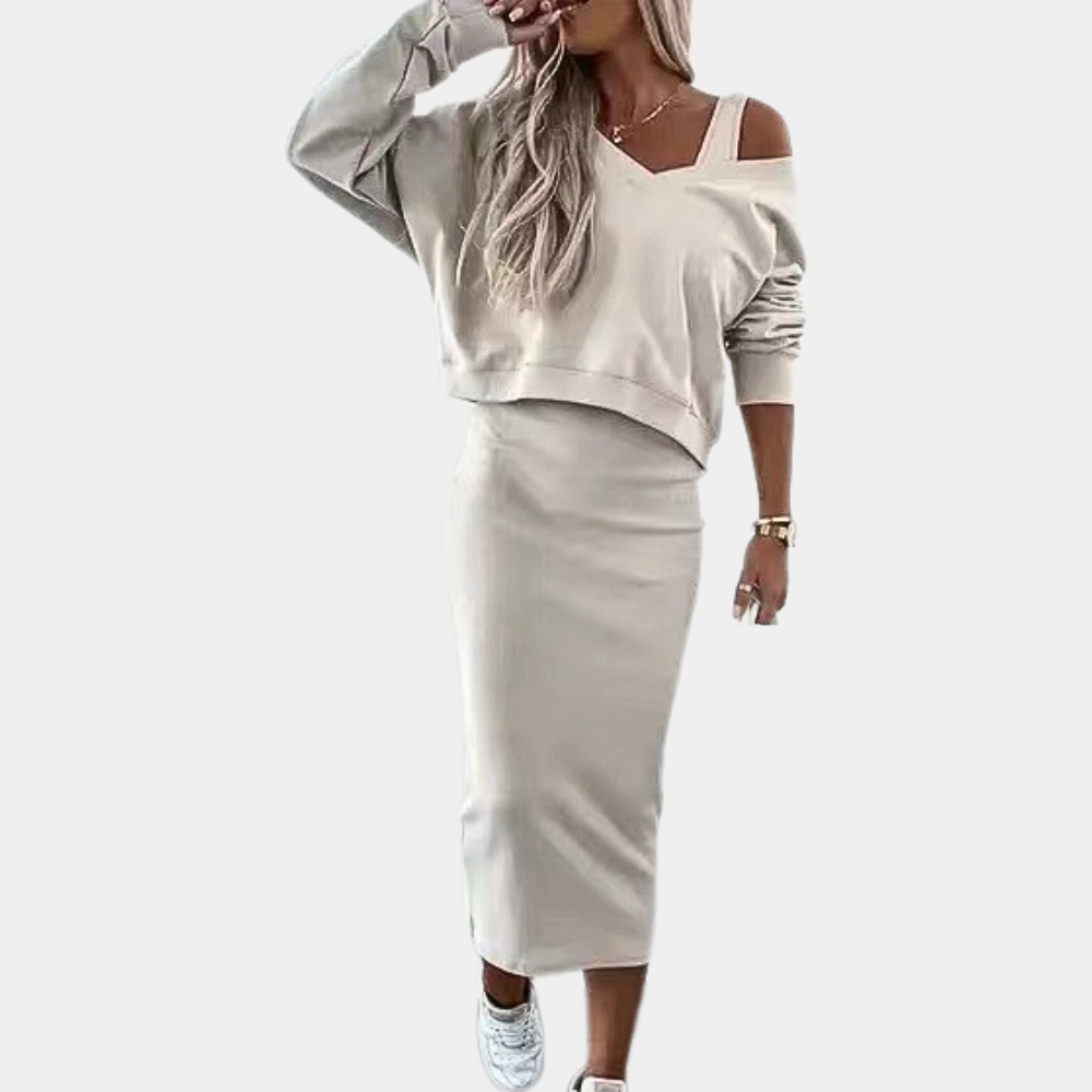 Elisa | Elegant ladies' dress with jumper