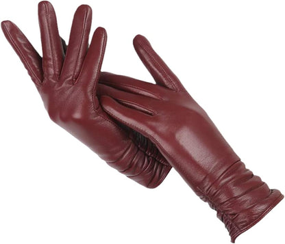 Elise | Classic & Stylish Leather Gloves