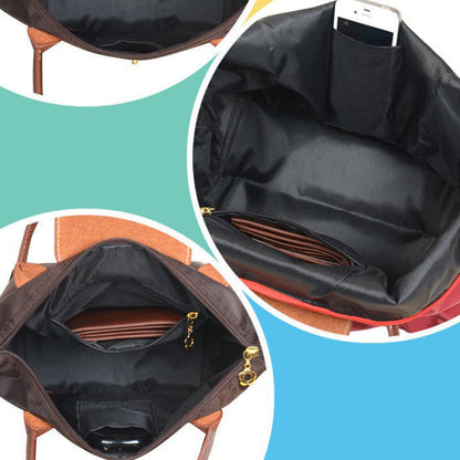 Elise | Luxe Oxford Shoulder Bag