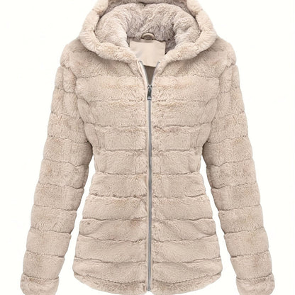 Elise | Stylish Solid Colour Teddy Coat