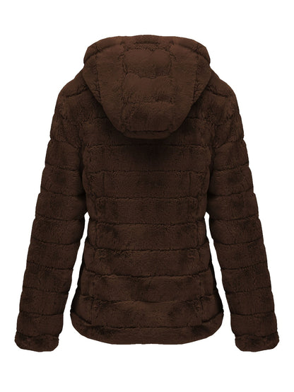 Elise | Stylish Solid Colour Teddy Coat