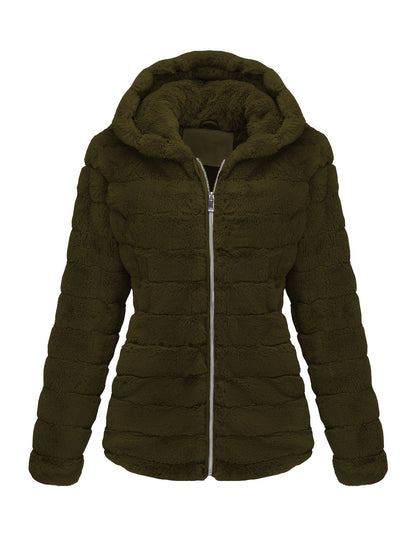 Elise | Stylish Solid Colour Teddy Coat