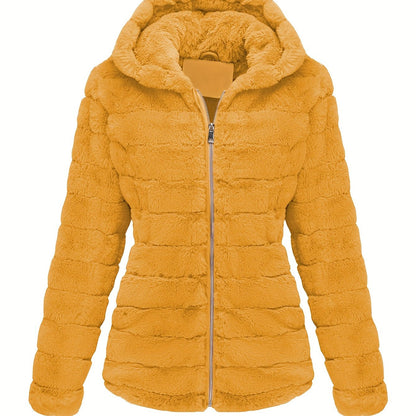 Elise | Stylish Solid Colour Teddy Coat