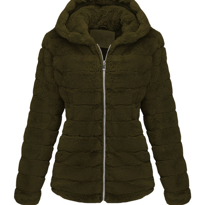 Elise | Stylish Solid Colour Teddy Coat