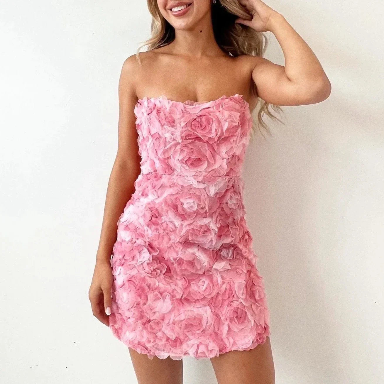 Elizabeth | Elegant Strapless Dress