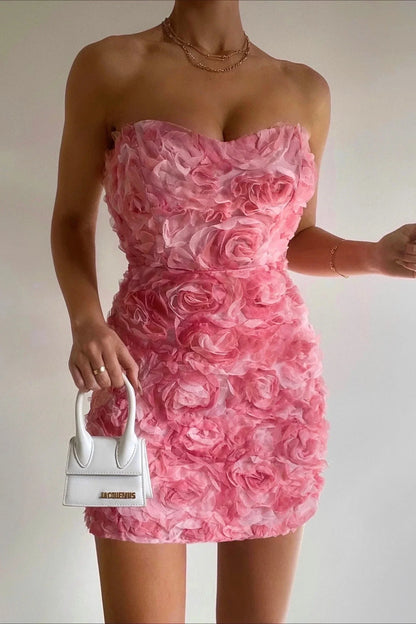 Elizabeth | Elegant Strapless Dress