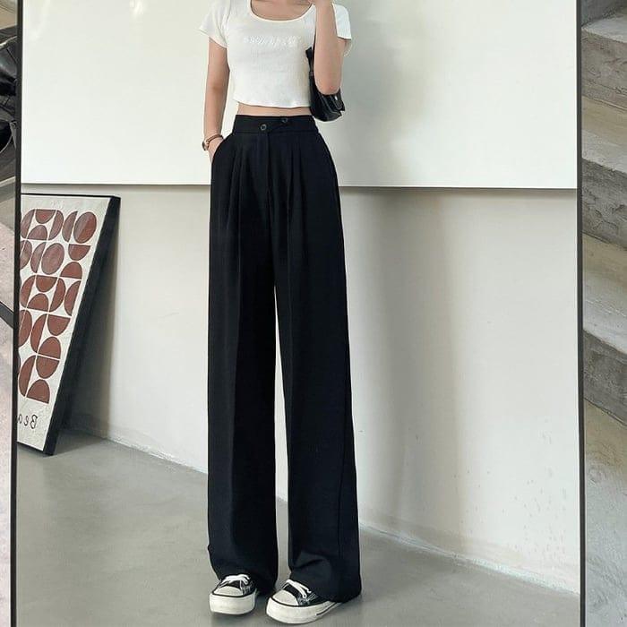 Elke | Wide Stylish Trousers