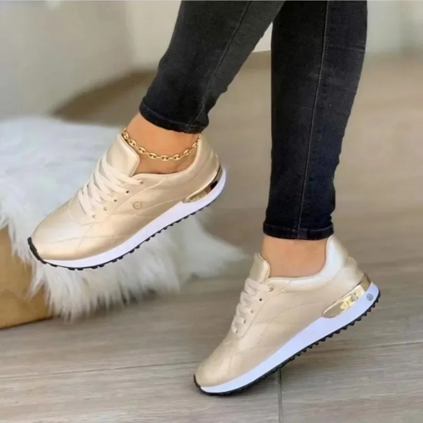 Ella | Stylish ladies' leather sneakers