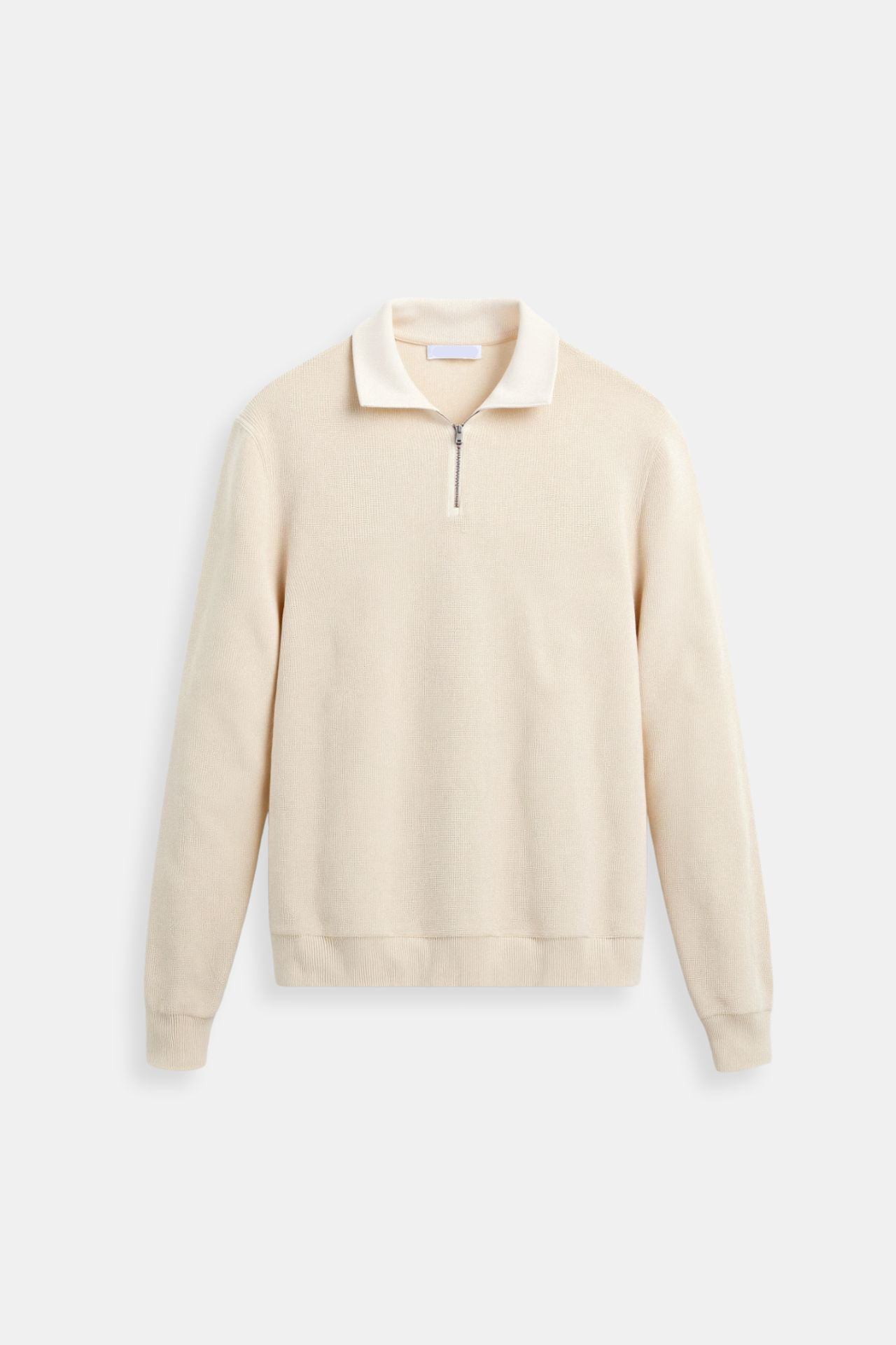 Emiel | Classic Knitted Wool Zip Jumper
