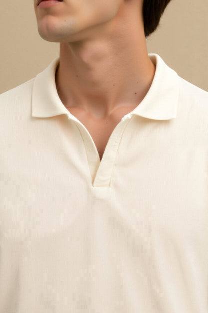 Emil | Polo T-shirt with Texture
