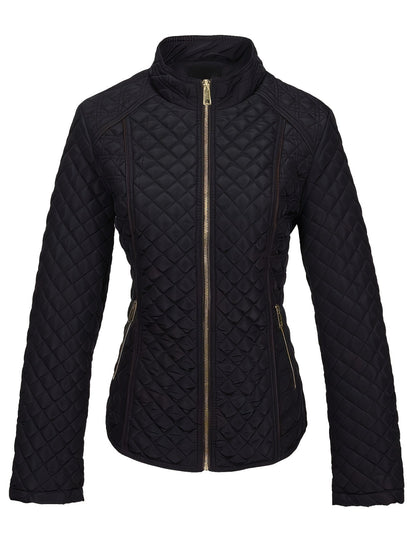 Emma | Recycled Padded Down Jacket with Zip and Pockets