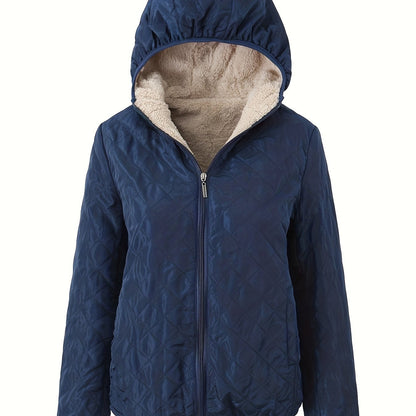 Emma | Padded Jacket with Zip and Hood