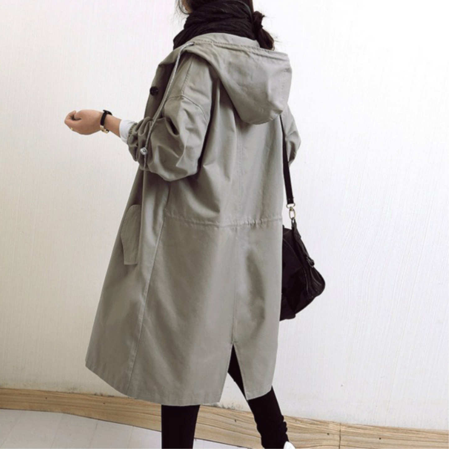 Esmée | Long ladies' trench coat in various colours