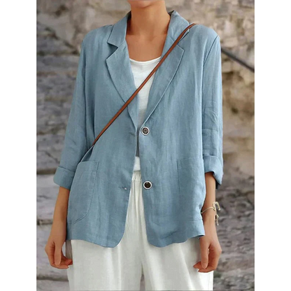 Esmée | Linen Ladies Blazer