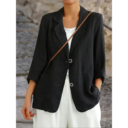 Esmée | Linen Ladies Blazer