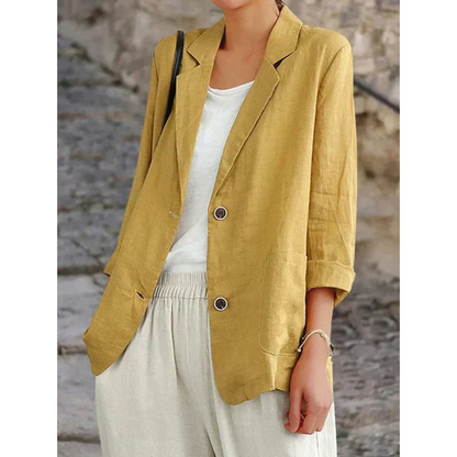 Esmée | Linen Ladies Blazer