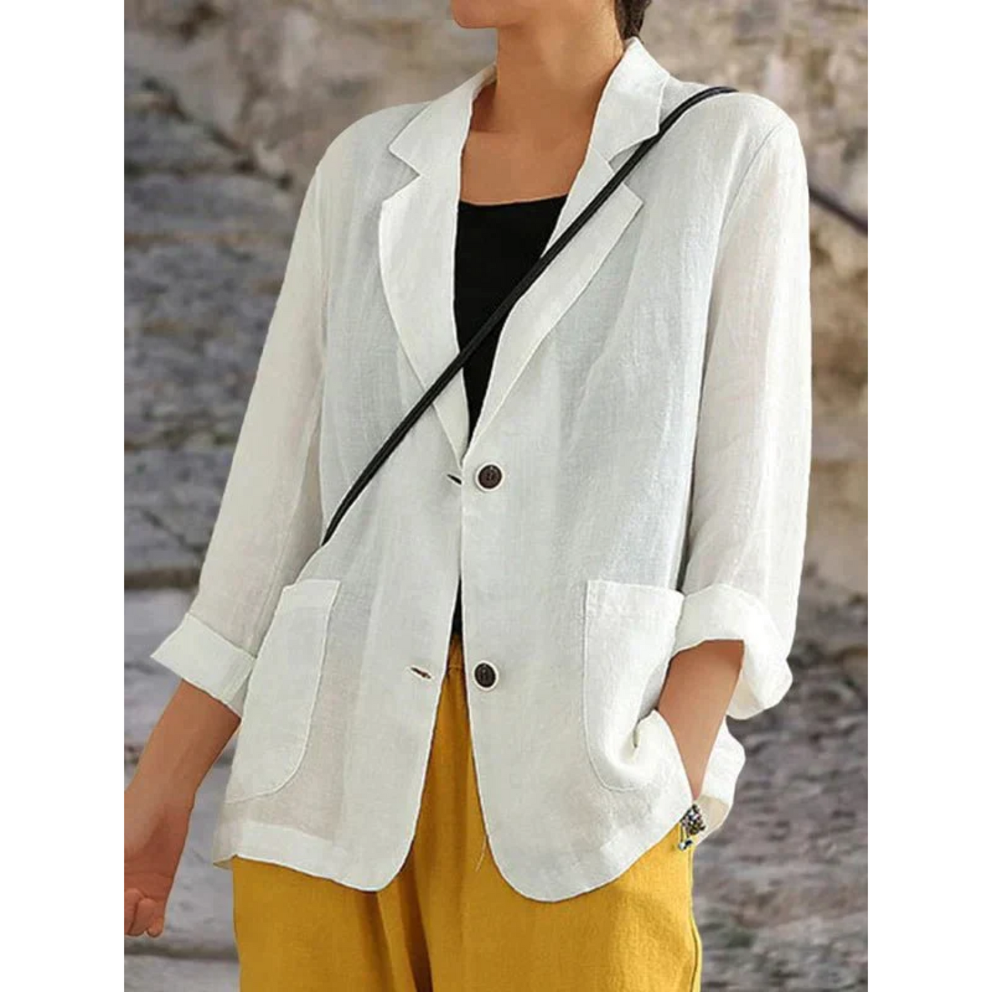 Esmée | Linen Ladies Blazer