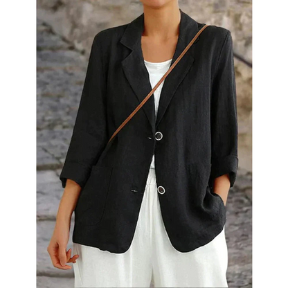 Esmée | Linen Ladies Blazer