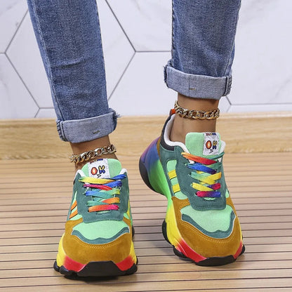 Eva | Comfortable Multicoloured Sneakers