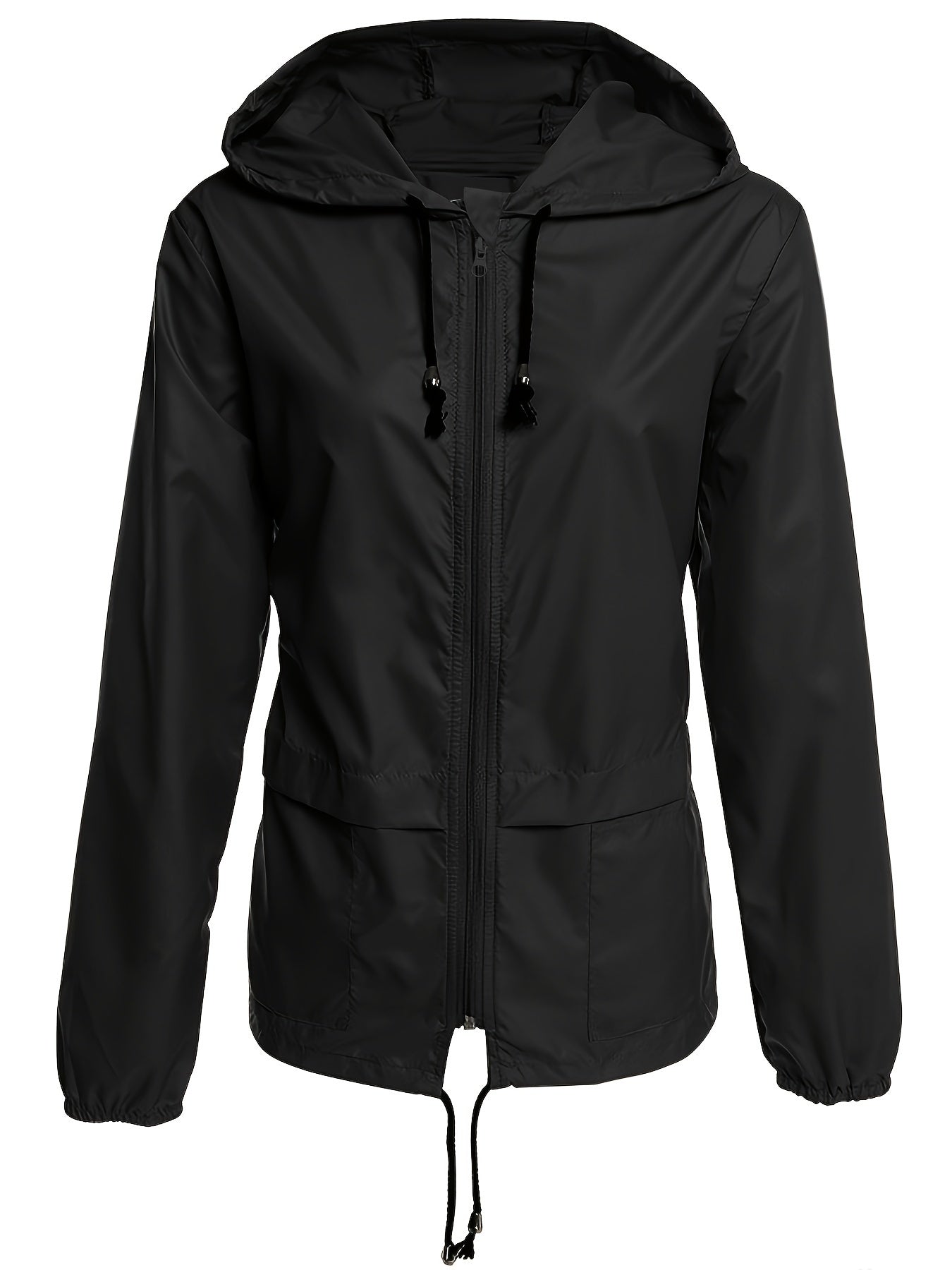 Eva | Plain Colour Windbreaker with Long Sleeves