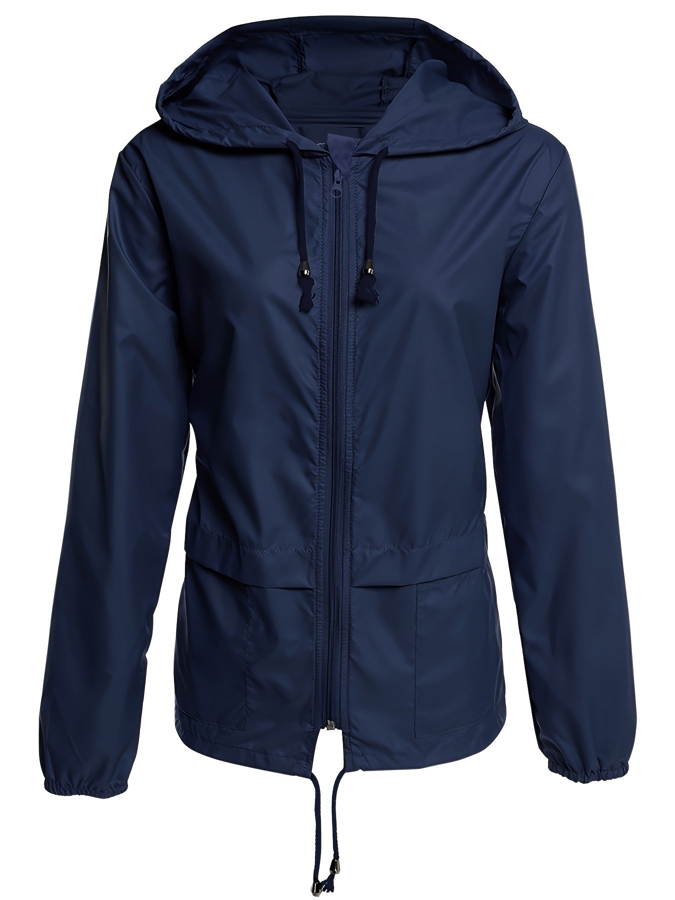 Eva | Plain Colour Windbreaker with Long Sleeves