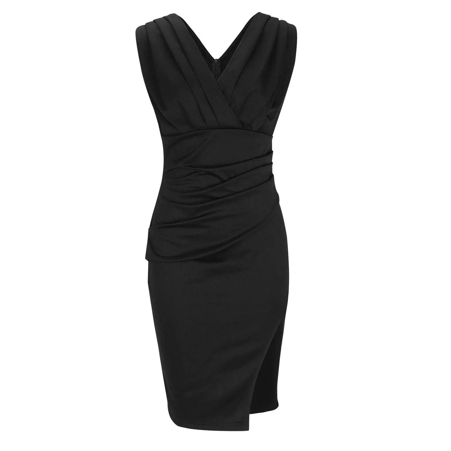 Eva | Elegant bodycon dress with split