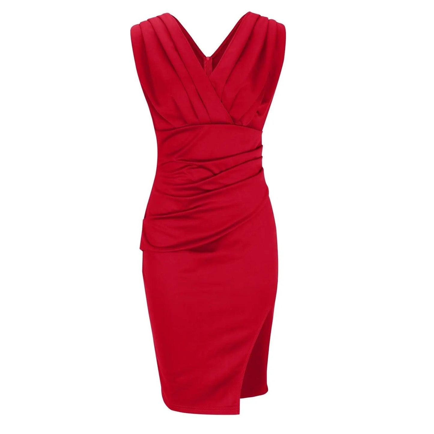 Eva | Elegant bodycon dress with split