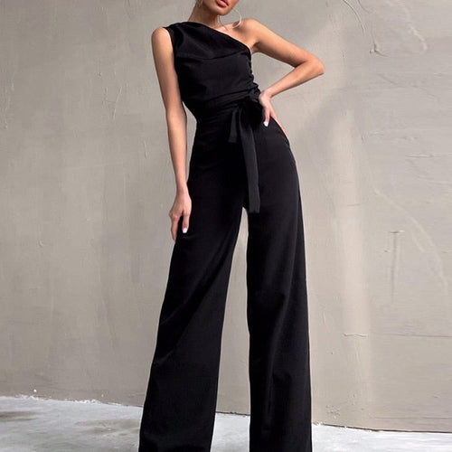 Eva | Elegant jumpsuit with one shoulder