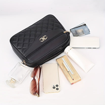 Eva | Large Multicoloured Shoulder Bag with Fashionable Design