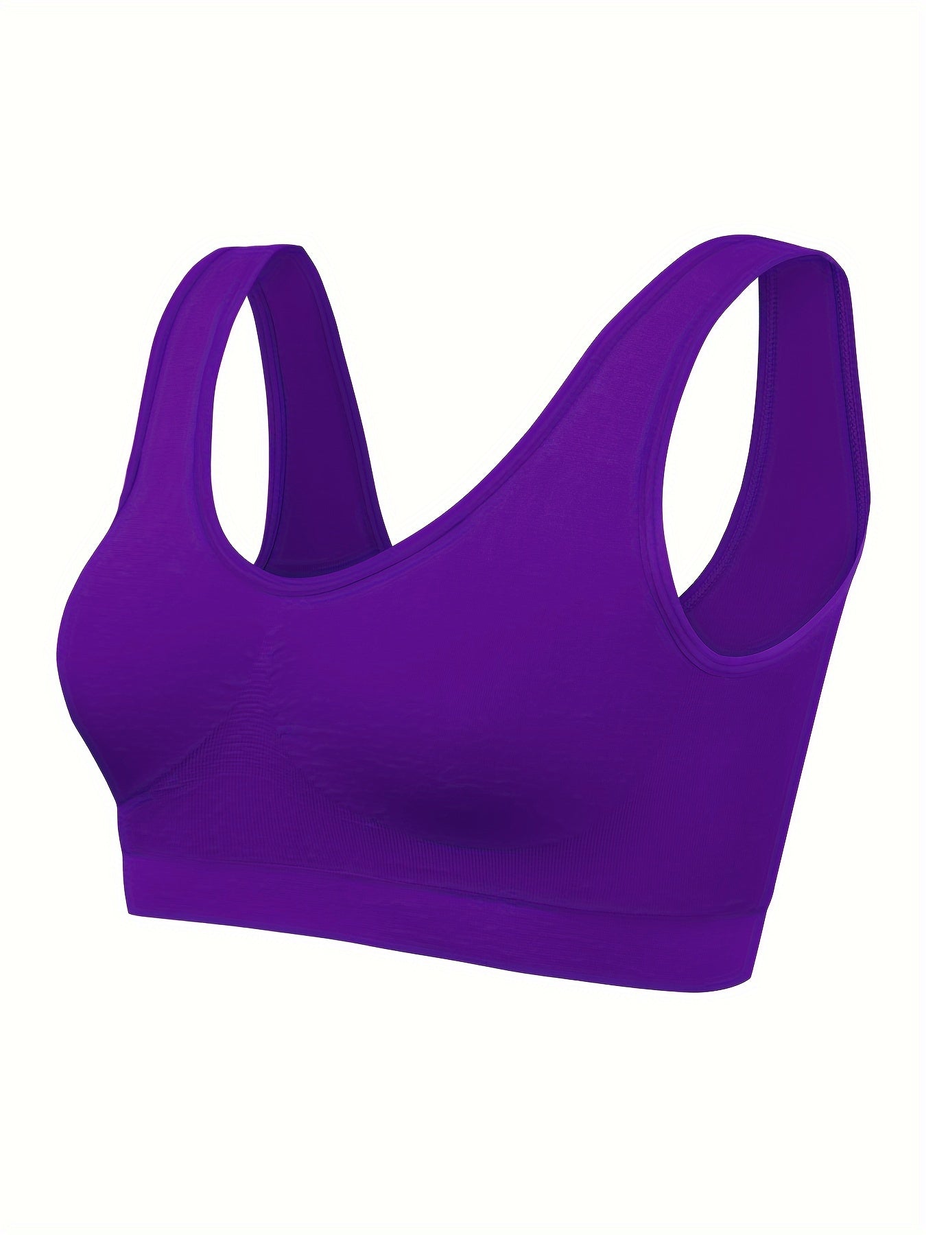 Eva | Set of 3 Plain Tank Tops and Seamless Sports Bra