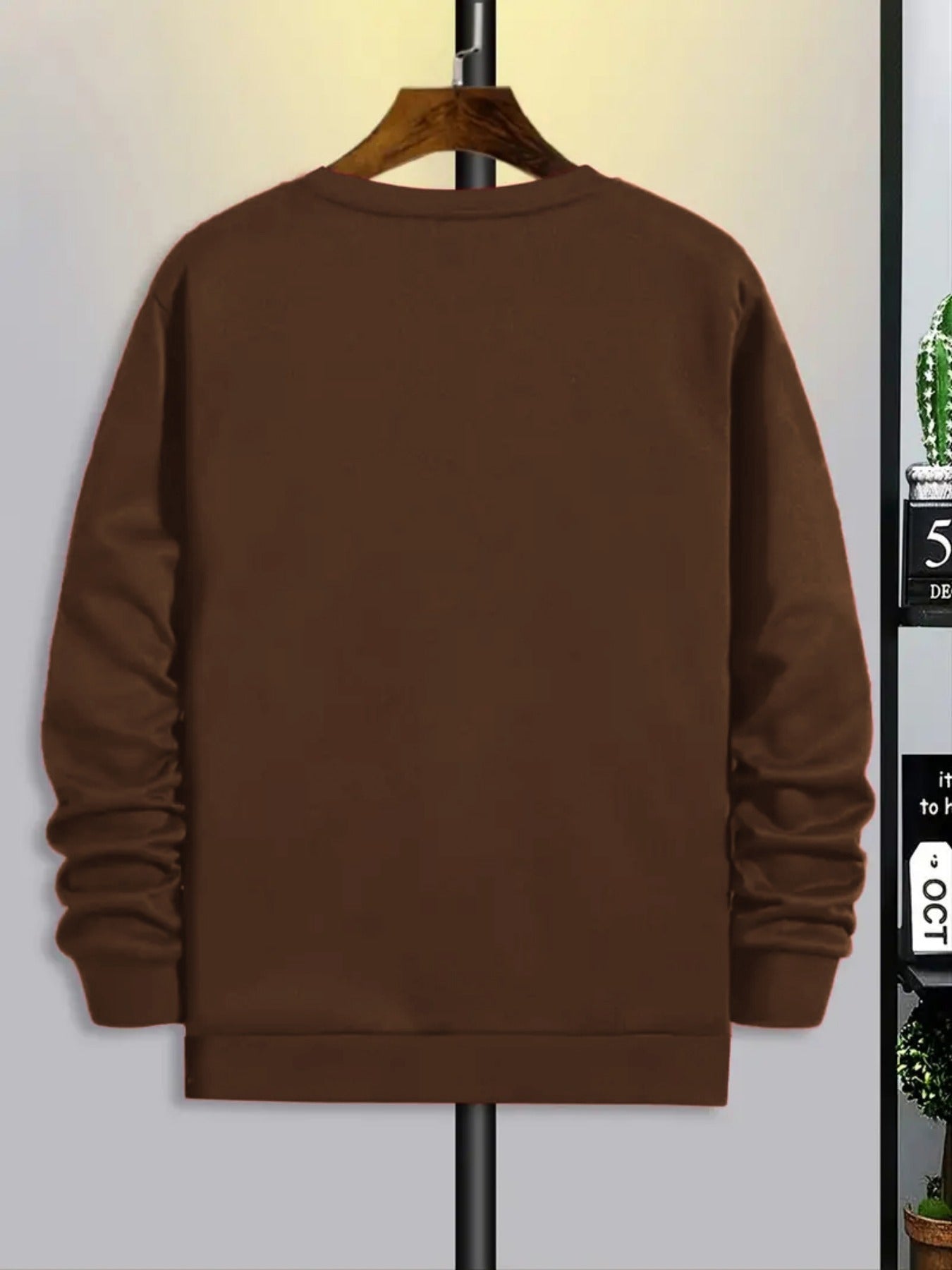 Eziah | Festive Reindeer Print Men's Sweatshirt