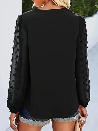 Blouse with Long Sleeves