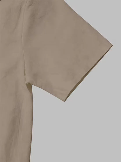 Summer Clothing Set with V-Neck