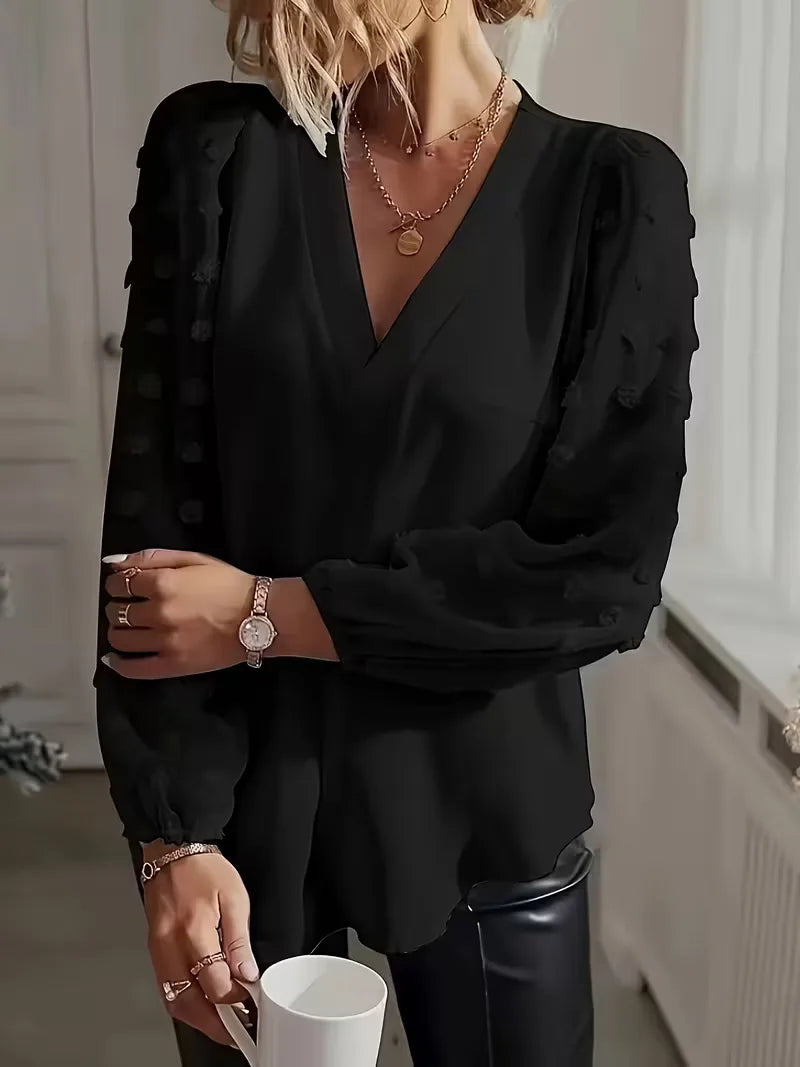 Blouse with Long Sleeves