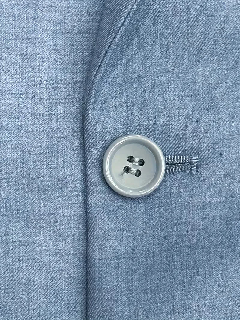 Three-piece slim fit suit