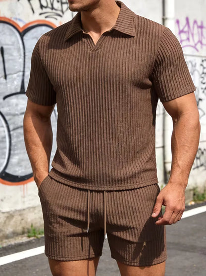 Summer Clothing Set with Polo