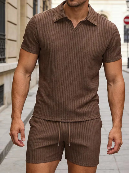 Summer Clothing Set with Polo