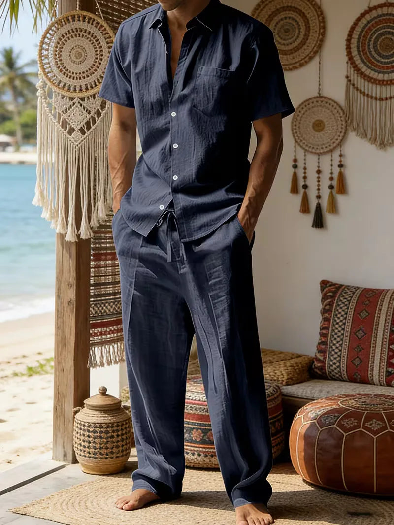 Summer Casual Clothing Set for Men