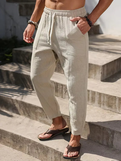 Joggers with Tapered Leg