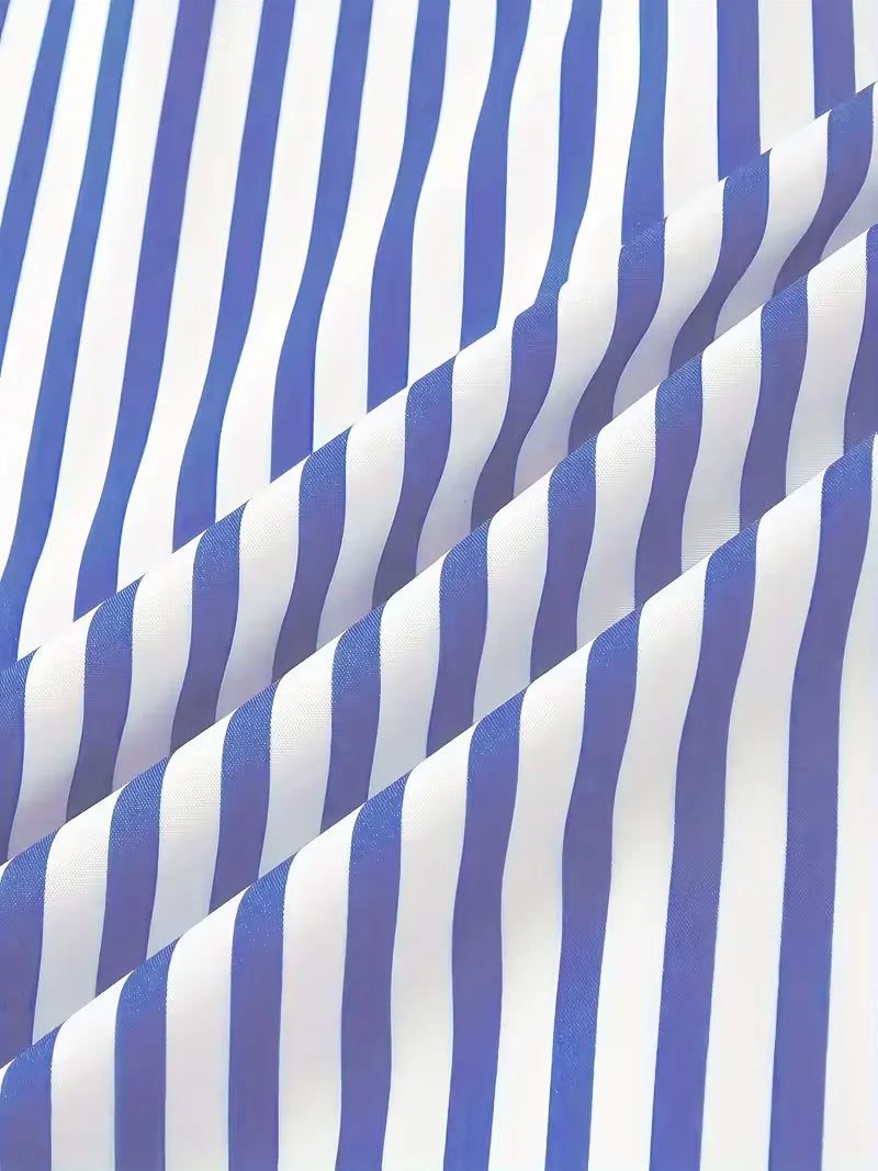 Smart shirts with vertical stripes