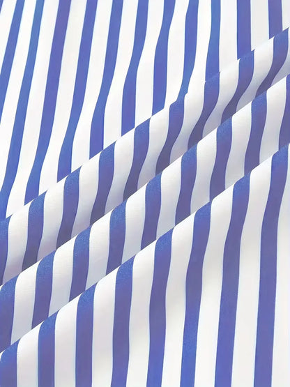 Smart shirts with vertical stripes