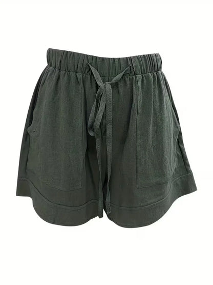 Shorts with Elastic Waistband